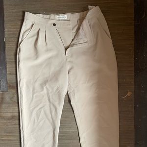 Abercrombie cream trouser large